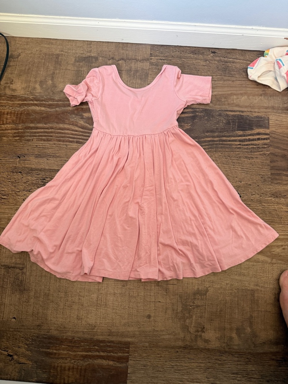Kyte BABY Crepe Pink Twirl Dress